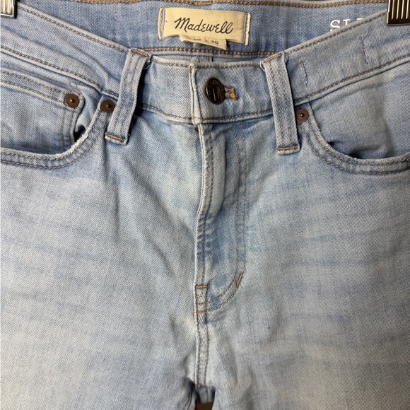 Madewell Men’s Slim Fit Coolmax Light Wash Jeans 30x30 ✨ - Picture 7 of 9